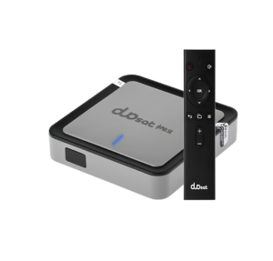 Receptor Duosat Pulse Cor Cinza